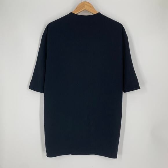 Everlane Japanese GoWeave Front-Zip 3/4 Sleeve Mini Dress in Black - Picture 8 of 13